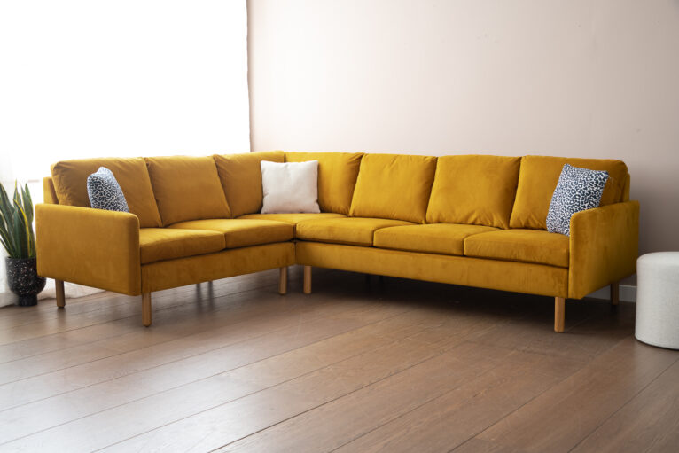 Comfortable Medium Corner Sofa
