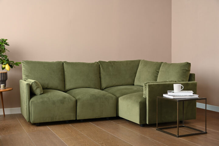 Corner Sectional Sofa | Small Corner Sofa | Habbio Eco-friendly furniture