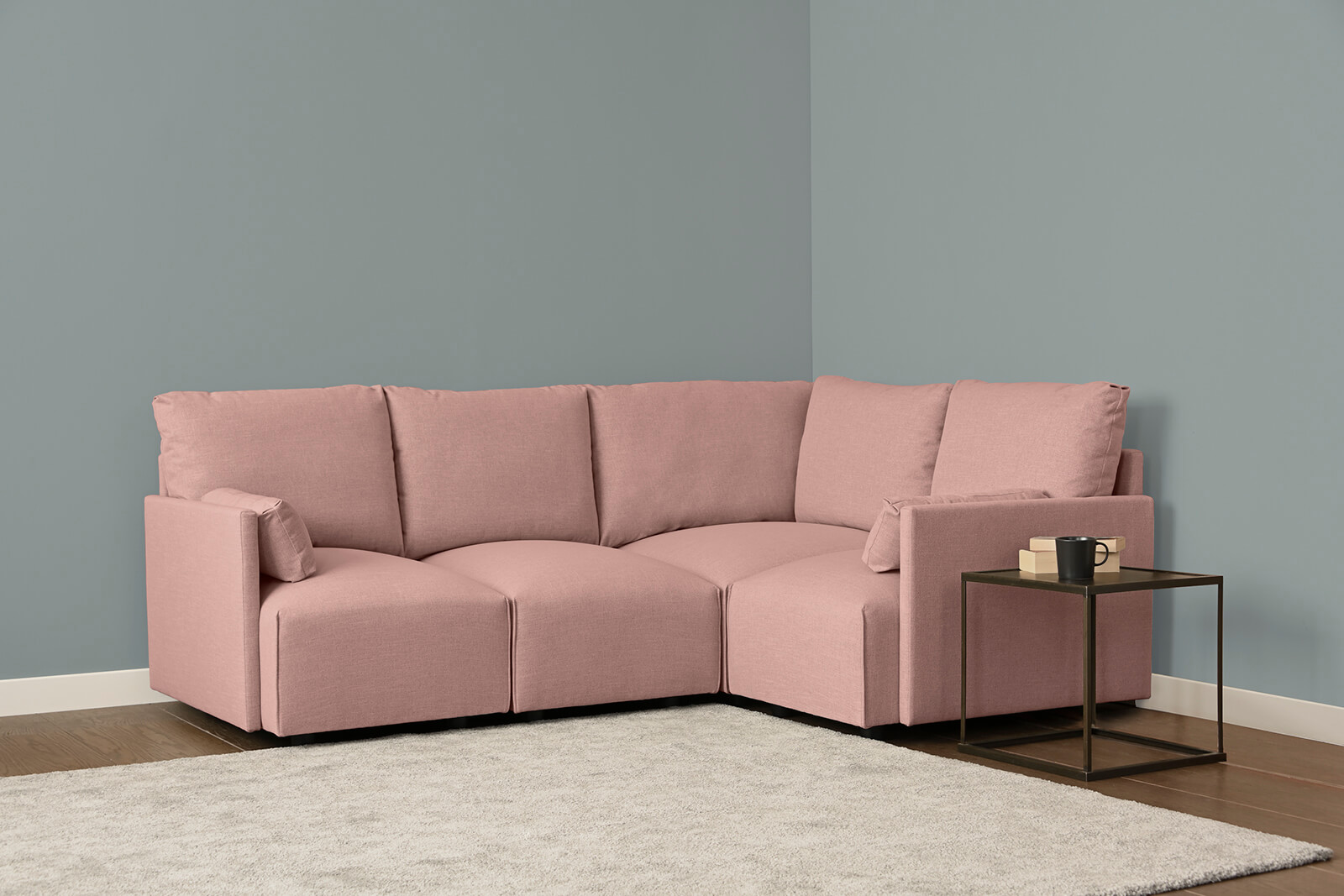 HB04-small-corner-sofa-3q-rosewater-3x2-lifestyle