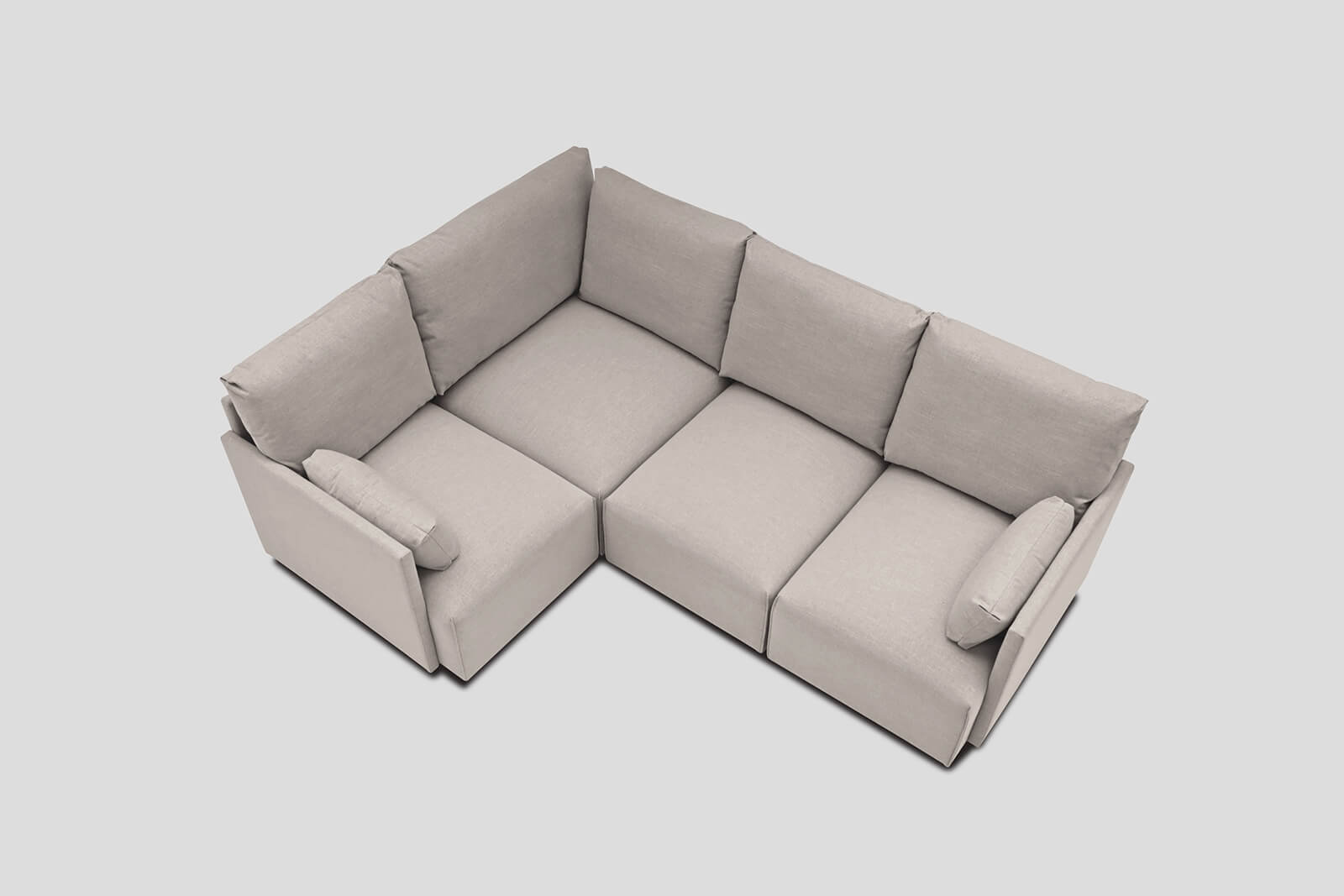 HB04-small-corner-sofa-coconut-overhead-2x3