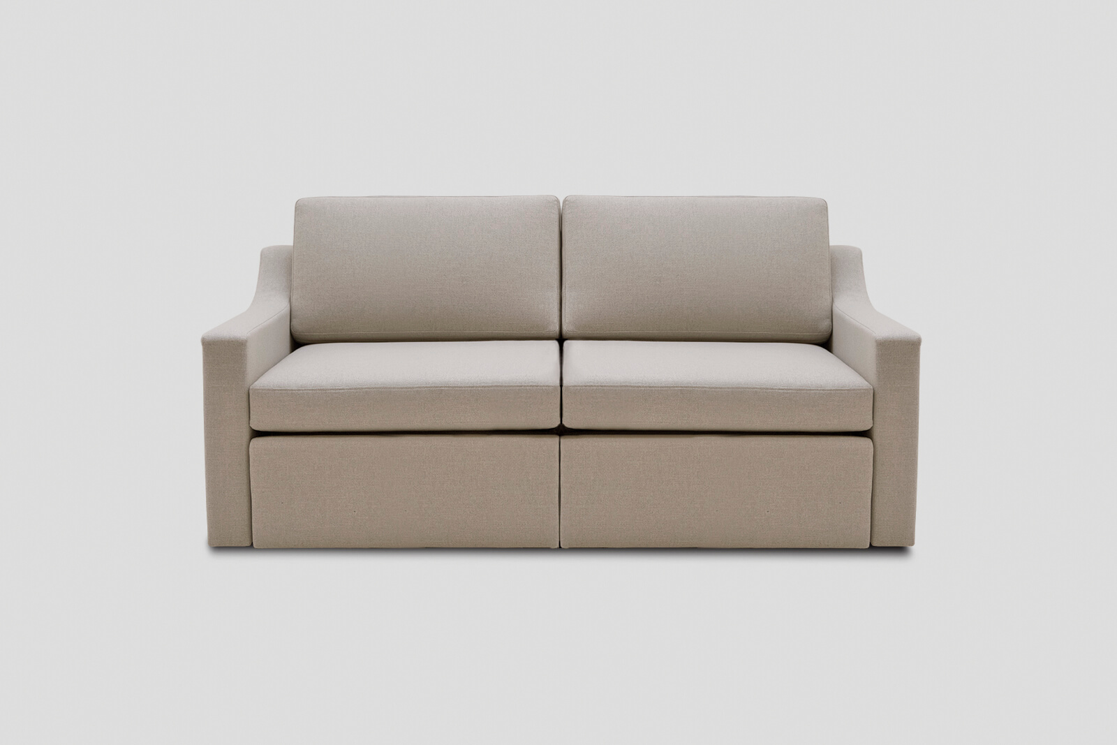HBSB02-kingsize-sofa-bed-coconut-front