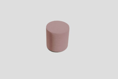 Pink drum footstool