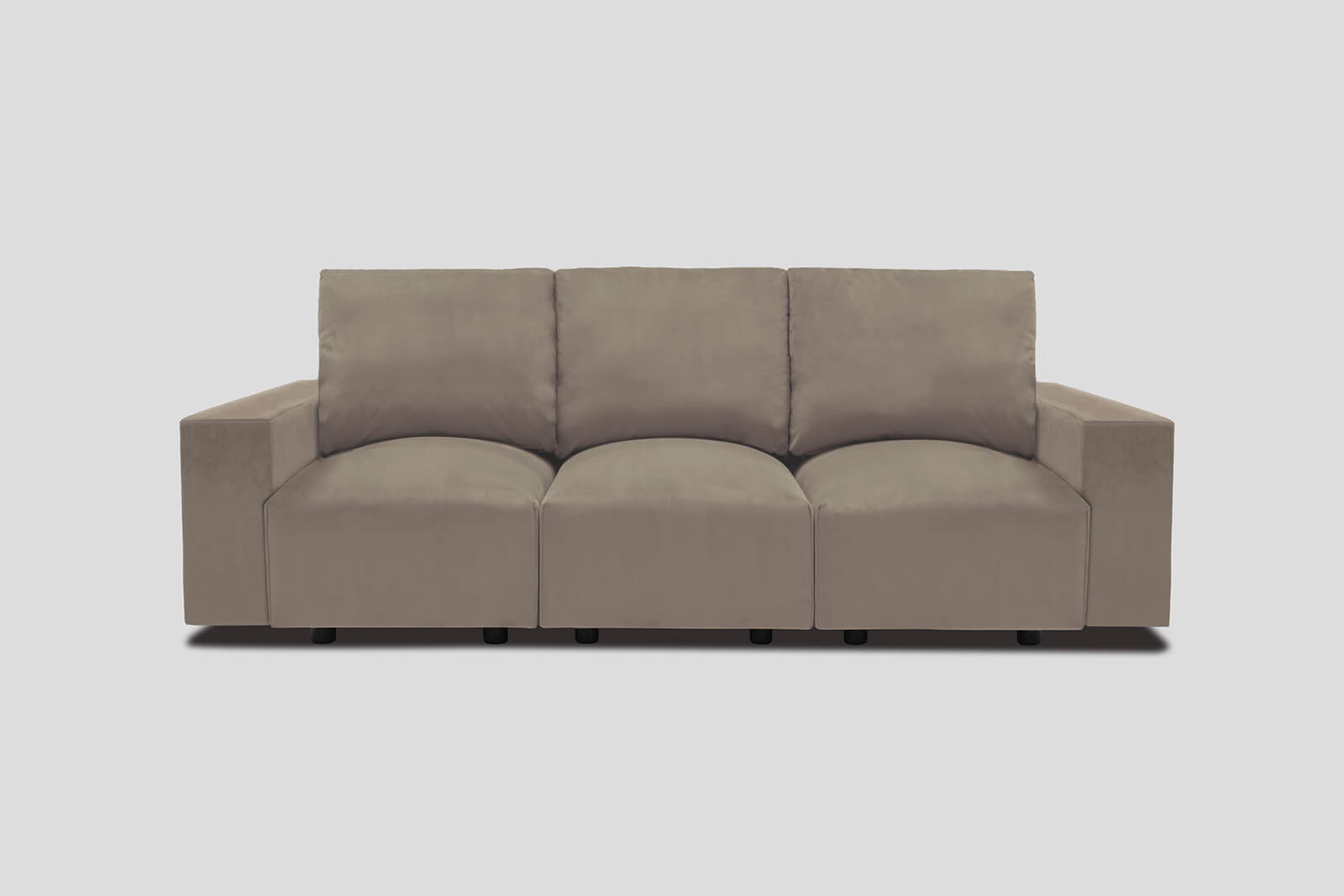 HB06 Sofa Dove Med Front