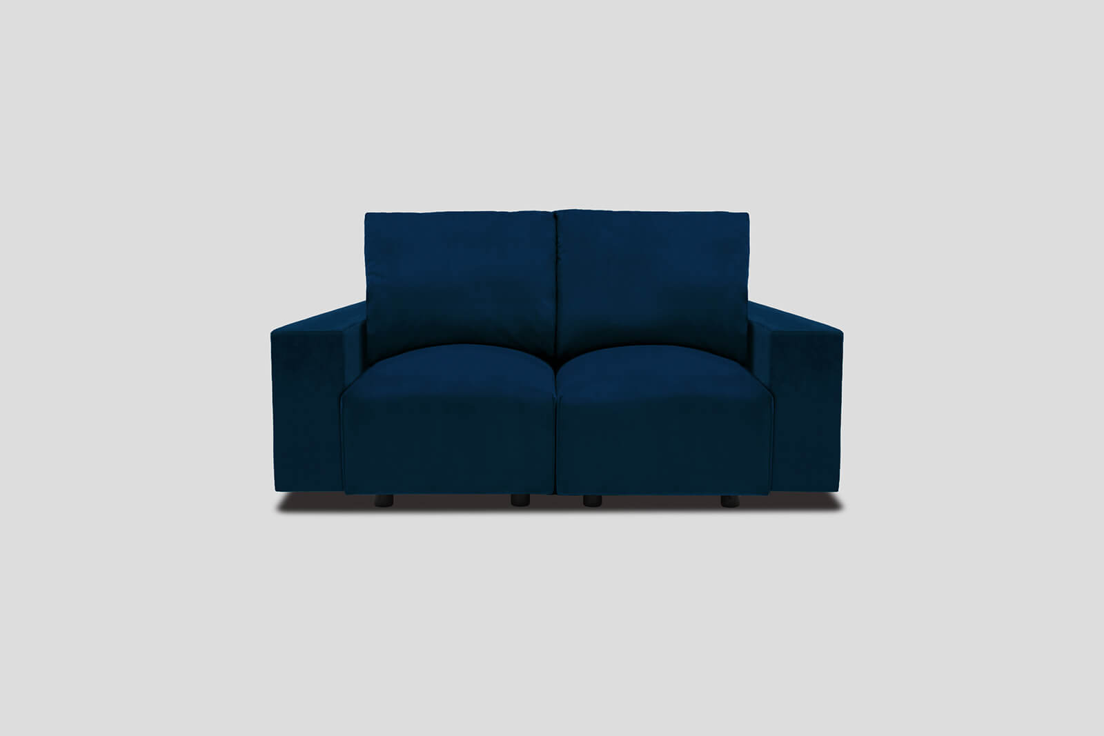 HB06 Sofa Midnight Small Front